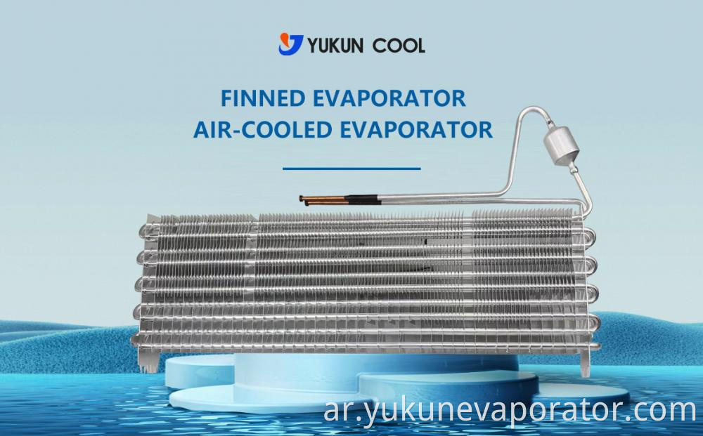 Condenser Finned Type Evaporator